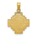 14k Jerusalem Cross Pendant C3832