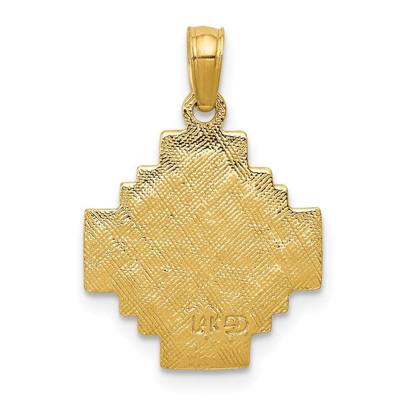 14k Jerusalem Cross Pendant C3832
