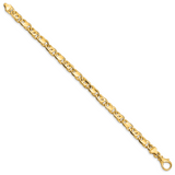 14k 5.80mm Polished Fancy Link Chain LK399