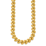 14k Polished 12mm 17 inch San Marco Necklace SM20