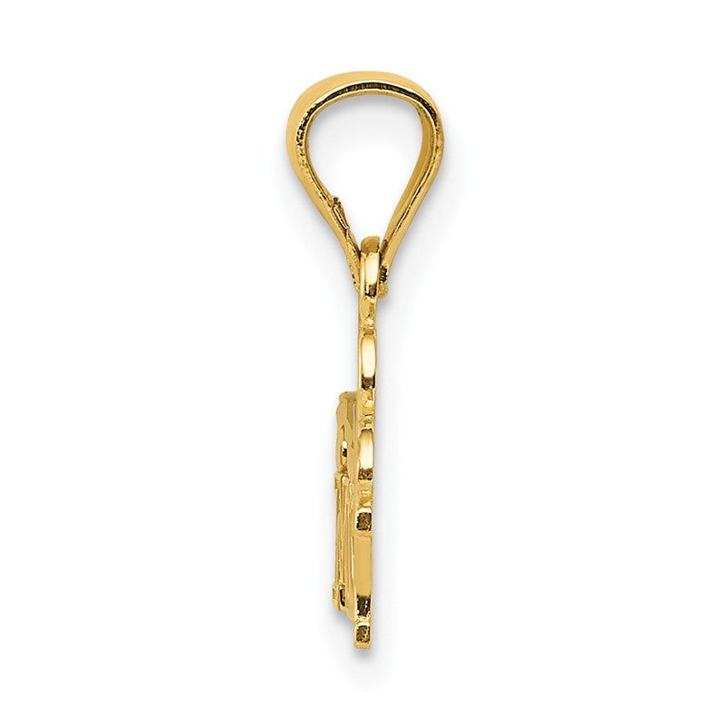 14k I HEART MOMMY Pendant YC1080