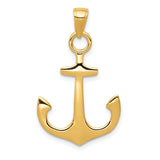14k Anchor Pendant C3345