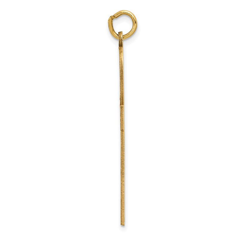 14K Laser Designed Ankh Cross Pendant XR1067