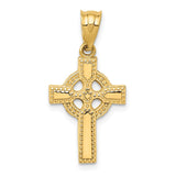 14k Celtic Cross Pendant C1939