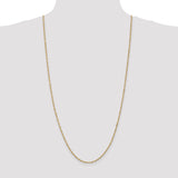 14K 10 inch 1.70mm Singapore with Lobster Clasp Anklet PEN10