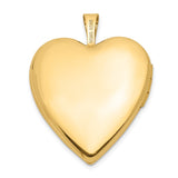 14K Diamond Star 20mm Heart Locket XL590