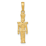 14k Polished 3-D Toy Soldier Pendant C2208