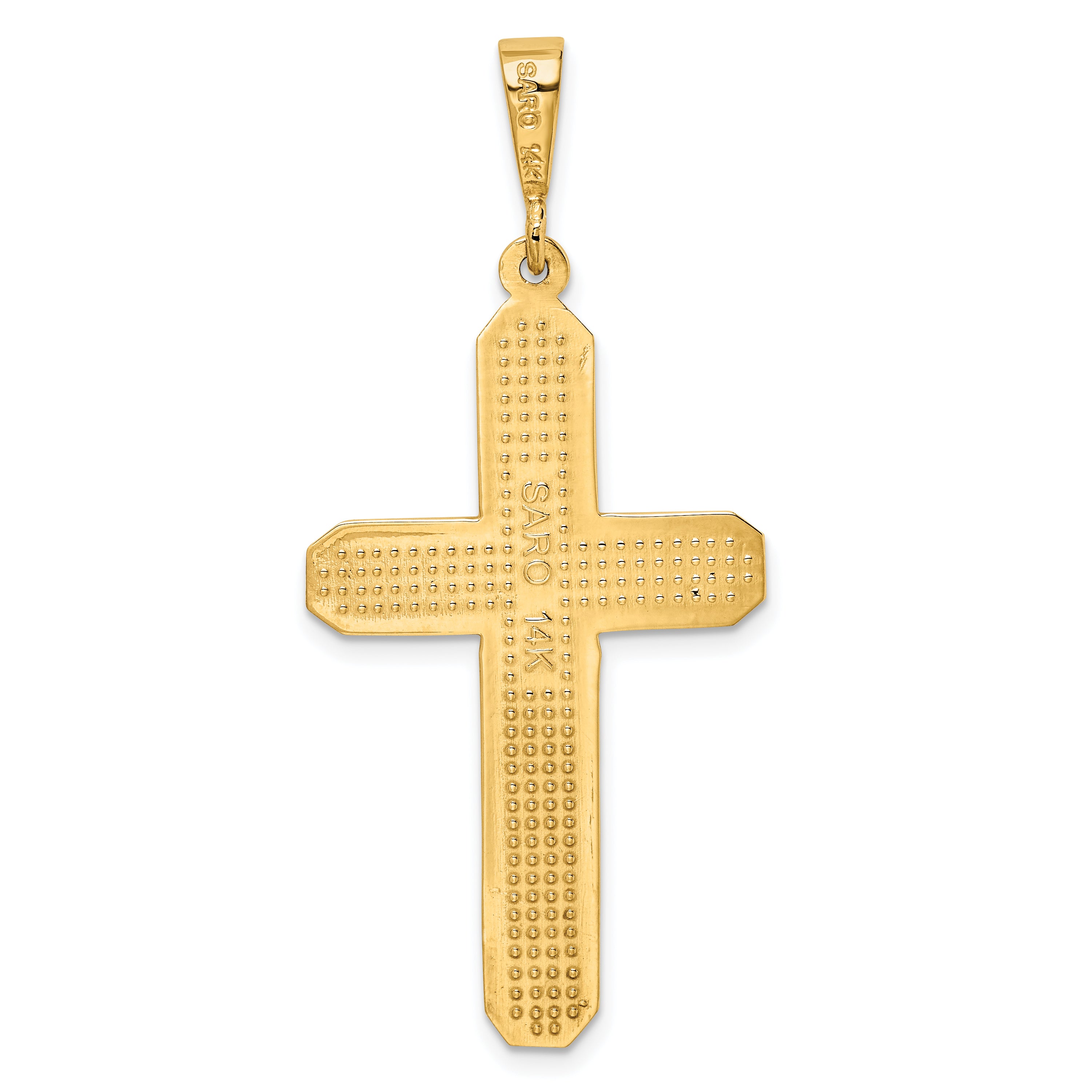 14k Celtic Knot Cross Pendant C1467