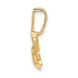 14k Claddagh Charm CH107