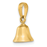 14k 3-D Moveable Bell Pendant C2951
