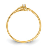 14k Polished A Diamond Fancy Ring X5268A