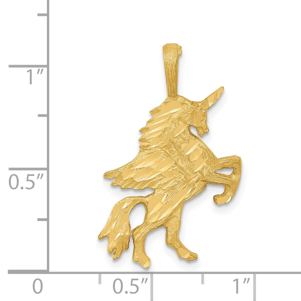 14k Unicorn Charm C1146