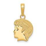 14k Boy charm K4752