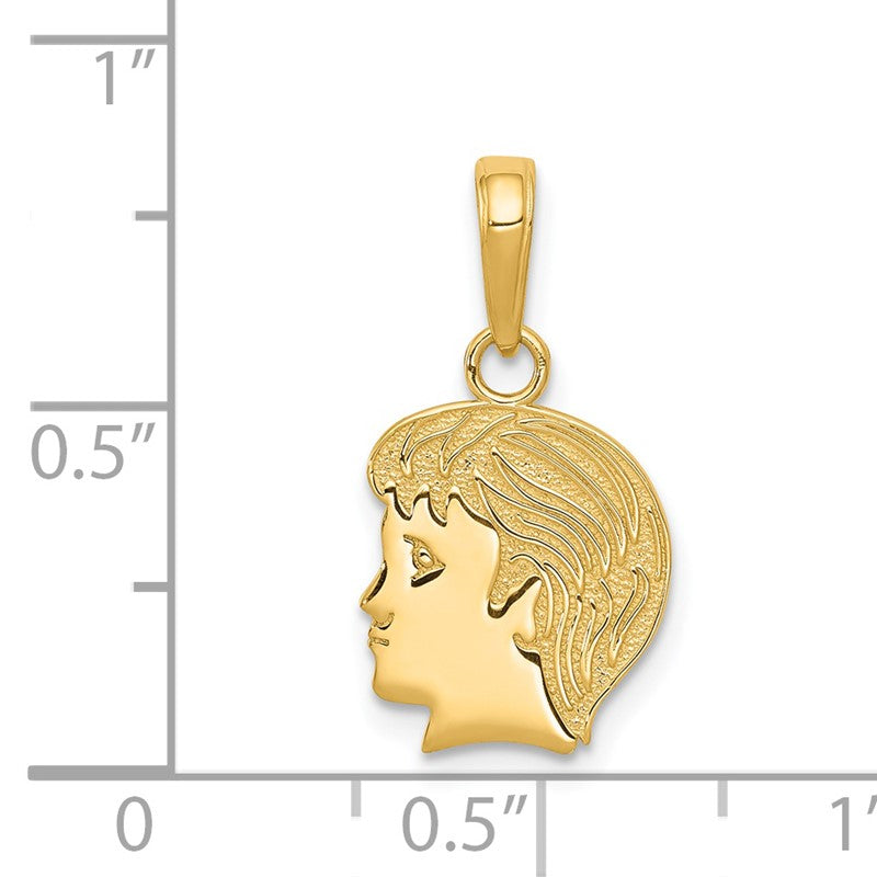 14k Boy charm K4752