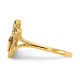14K Quinceanera AMOR 15 Heart Ring K3885