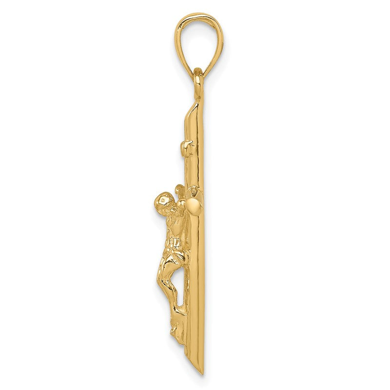 14k INRI Crucifix Pendant C3895
