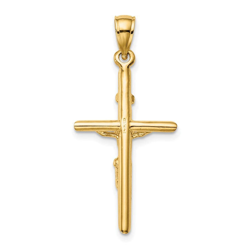 14k INRI Crucifix Pendant C3895