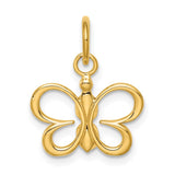 14k Butterfly Pendant K6412