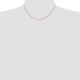 14K 10 inch .6mm Octagonal Snake with Lobster Clasp Anklet OSA080