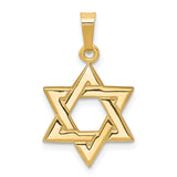 14k Star of David Pendant XR419