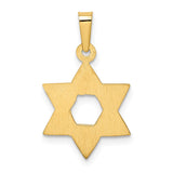 14k Star of David Pendant XR419