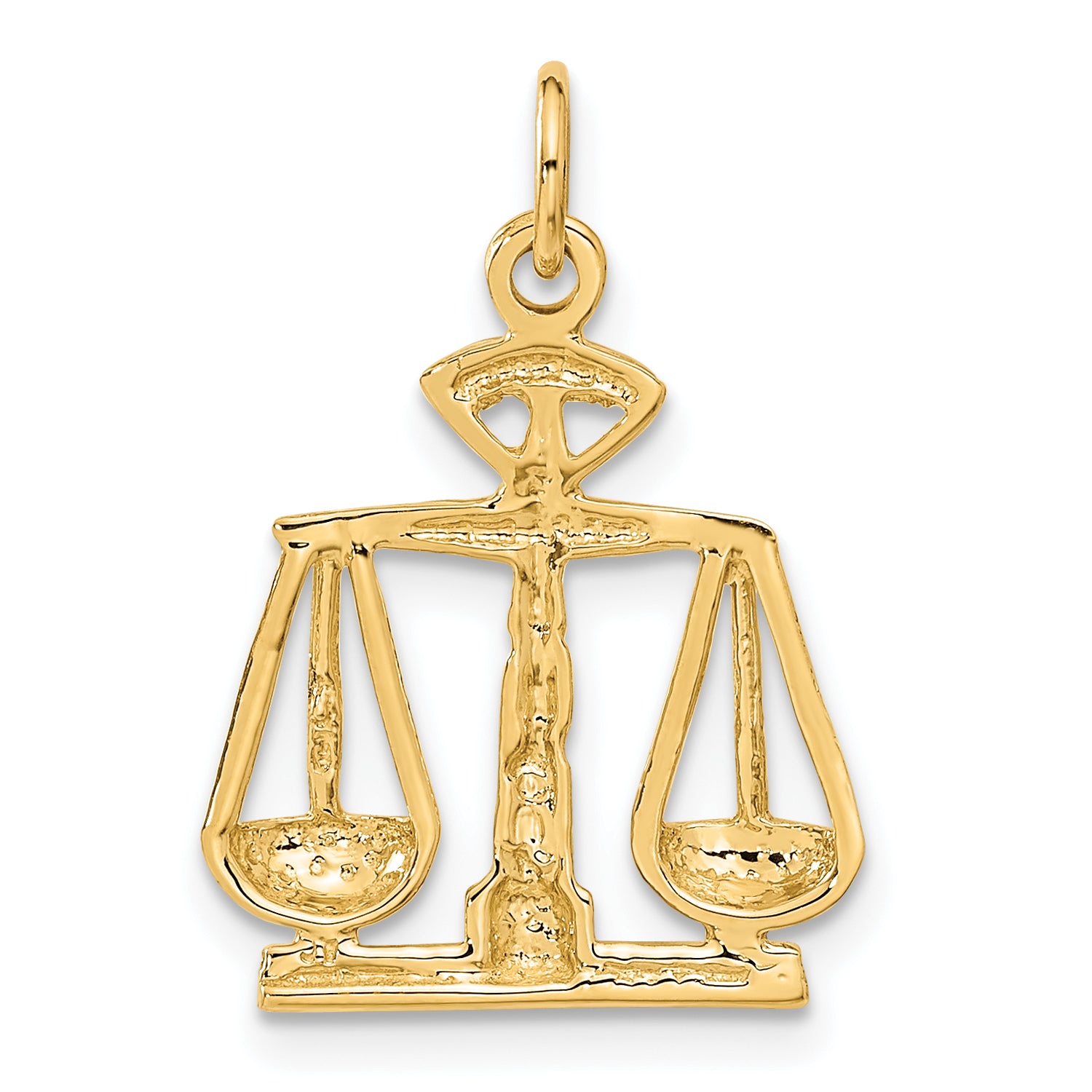14k Scales Of Justice Charm A1493