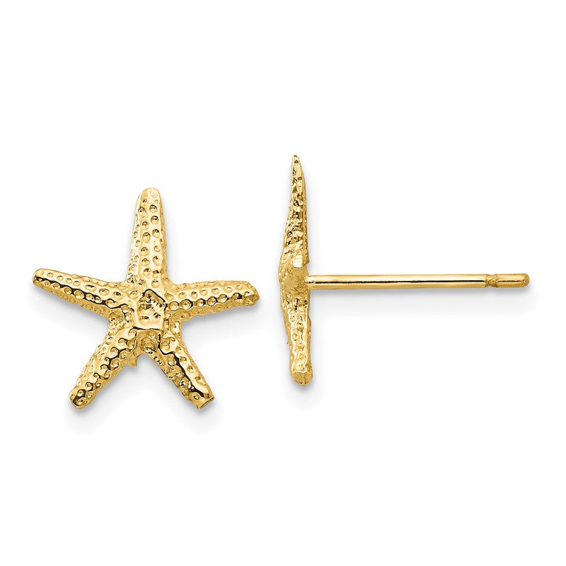 14k Starfish Post Earrings TM766