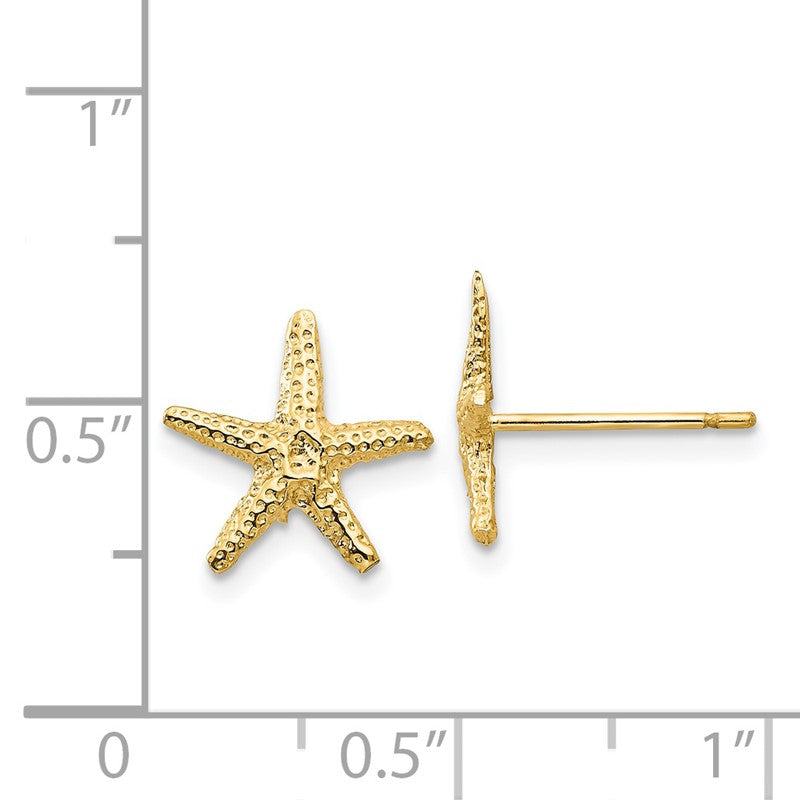 14k Starfish Post Earrings TM766