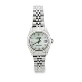 Pre-Owned Lady's Rolex Datejust 26mm (2003) - M.O.P. Dial & Diamond Markers