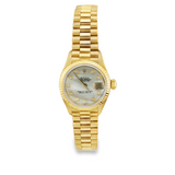 Pre-Owned Lady's Rolex Presidential 26mm (c. 1986/1987) - Diamond M.O.P. Dial
