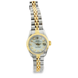 Pre-Owned Lady's Two-Tone Rolex Datejust 26mm (1985) - M.O.P. & Diamond Dial