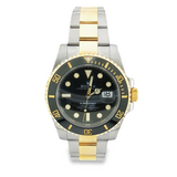 Pre-Owned Gent's Rolex Submariner (2017) - Black Dial, 40mm Two-Tone 116613LN