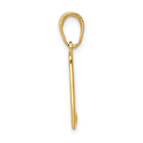 14k MILE 0 KEY WEST Mile Marker Pendant C3262