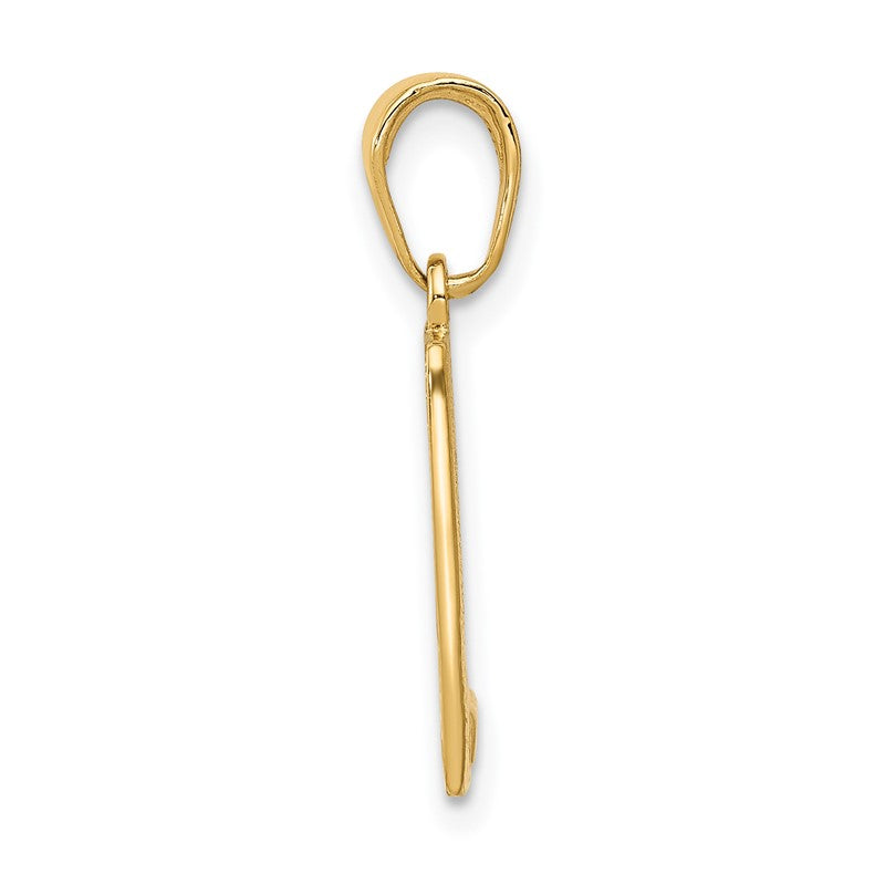 14k MILE 0 KEY WEST Mile Marker Pendant C3262