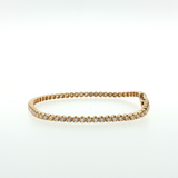 2.02ctw Diamond Tennis Bracelet in 14K Yellow Gold | 7" Length