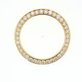 18K Gold 26mm 1.00ctw Diamond Pavé Watch Bezel