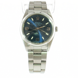 Rolex Air-King 34mm 14000 | Blue Stick Dial | Stainless Steel | Year 2000