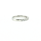 14k White Gold 0.51ctw Diamond Wedding Band (Size 6.5)