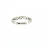 14K White Gold 1 Carat Diamond Prong Wedding Band Size 6.5