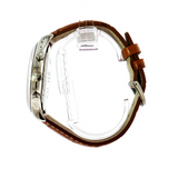 Movado Heritage Calendoplan Men's Watch | White Dial & Brown Leather 3650008