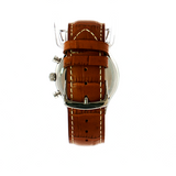 Movado Heritage Calendoplan Men's Watch | White Dial & Brown Leather 3650008