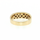 Men's 14K Yellow Gold Channel Set Diamond Band (0.70 CTW)