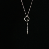 Sterling Silver State of Michigan Pendant Charm | Travel Jewelry
