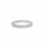 Platinum Diamond Eternity Wedding Band Size 5 | 2.00ctw Round Diamonds