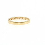 14K Yellow Gold Channel Set Diamond Wedding Band 0.24 CTW