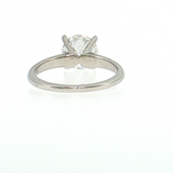 Lady's White Gold 2.14Ct R G VVS2 Lab Grown Diamond Solitaire Ring | GIA Certified