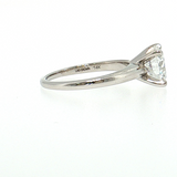 Lady's White Gold 2.14Ct R G VVS2 Lab Grown Diamond Solitaire Ring | GIA Certified