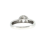14K White Gold 1.10ctw Round VVS1 Diamond Engagement Ring