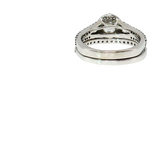 1.45 CTW Round Diamond Engagement Ring in 14K White Gold