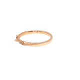 Lady's Rose 14K Diamond Wedding Band | 0.04 CTW